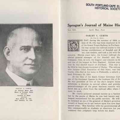 Sprague's Journal of Maine History