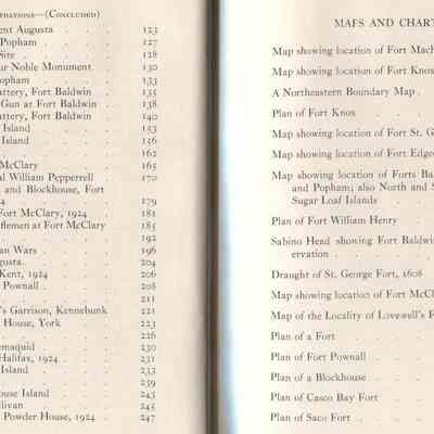 Maine Forts: Origformat: Book