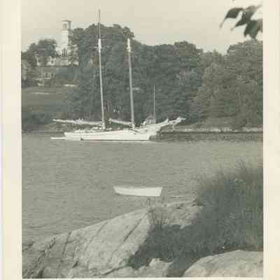 Schooner Eva Cullison in Rockport Harbor