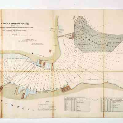 Camden Harbor, Maine survey