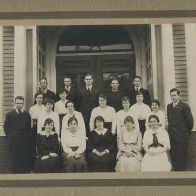 Camden High School Class of 1917: Origformat: Print-Photographic; Resolution: 400 dpi