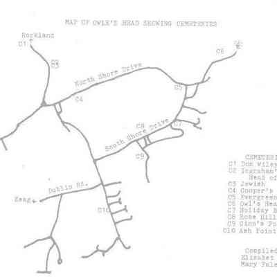 Owls Head Cemeteries by the Mussel Ridge Historical Society