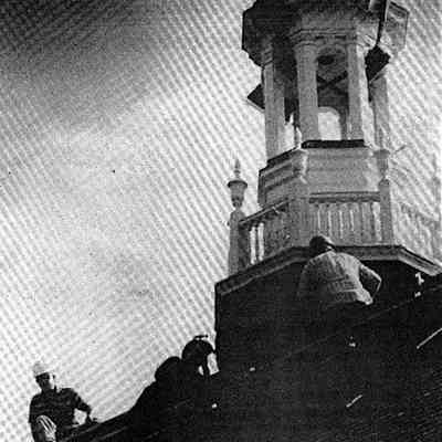 Camden Library - Cupola Re-installed