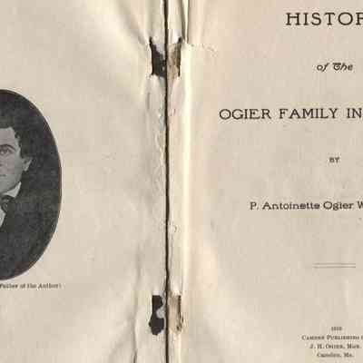 History of the Ogier Family in America