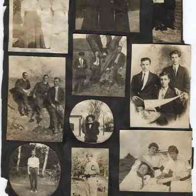 page from the Merchant & McGrath family scrapbook: Origformat: Artifact