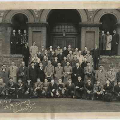 George Prescott on class trip circa 1939