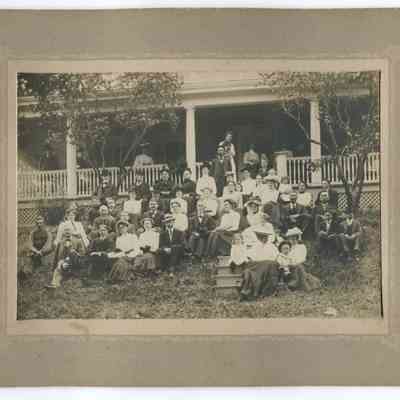 Vinal family reunion, August 1902