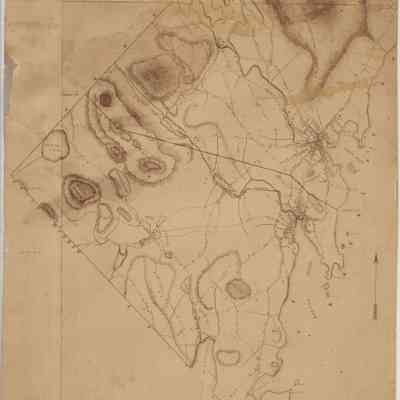 Early map of Camden with West Camden extension
