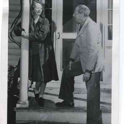 Edna St. Vincent Millay with Eugen Boissevain