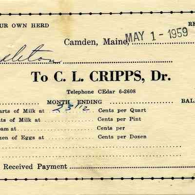 Billheads Collection 161