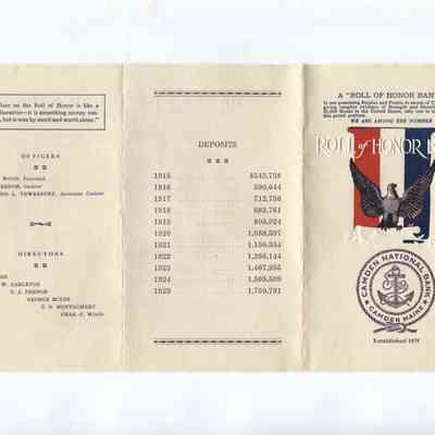 Camden National Bank brochure