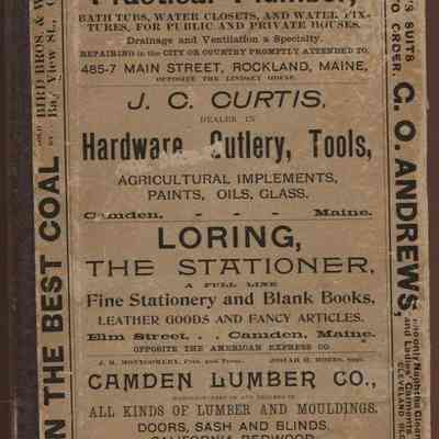 Resident and Business Directory of Camden and Rockport, Maine, 1902 -1903