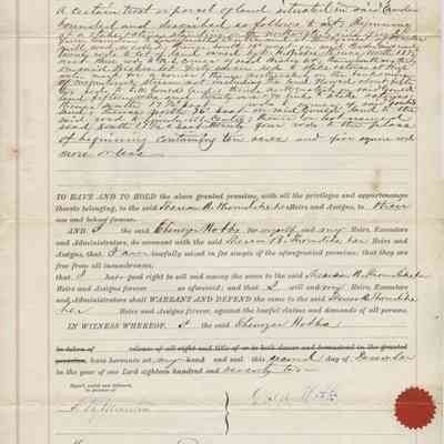 Ebenezer Hobbs to Theresa B. Thorndike