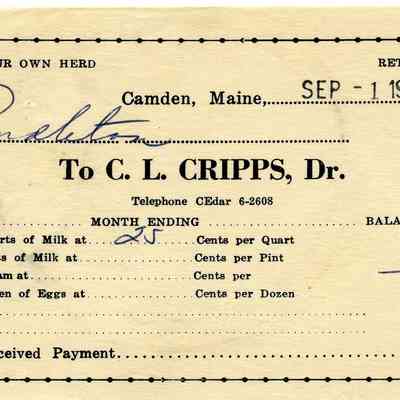 Billheads Collection 163