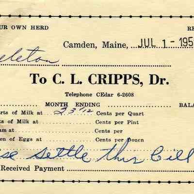 Billheads Collection 164