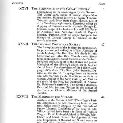 History of Old Broad Bay and Waldoboro