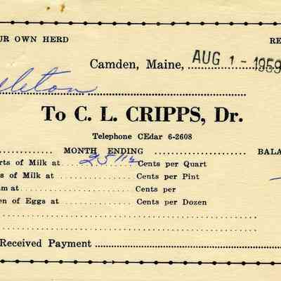 Billheads Collection 165