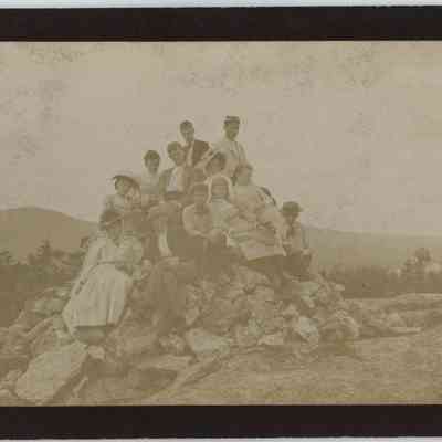 "Mt. Battie 1889": Origsize: 8.5" x 5.5"; Origformat: Print-Photographic