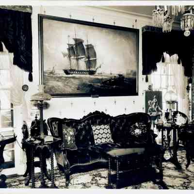 Interior of Hill Acres estate