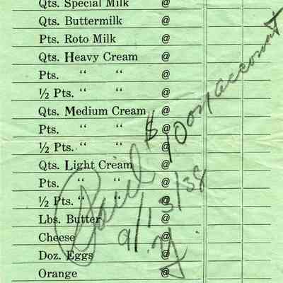 Billheads Collection 168