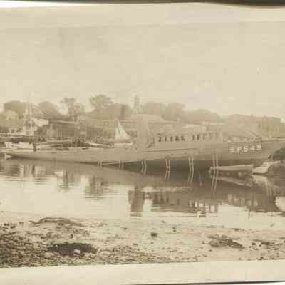 Photo from Thordis Heistad's scrapbooks; launch in Camden: Origformat: Print-Photographic; Resolution: 200 dpi