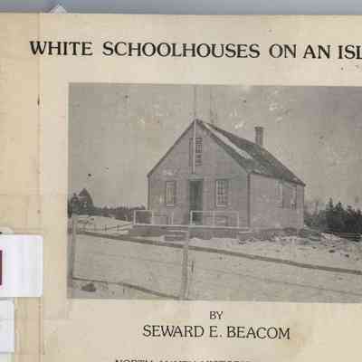 White Schoolhouses on an Island