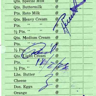 Billheads Collection 170