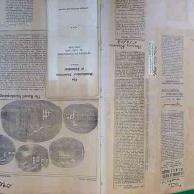 Front pages from the E. Kent Hubbard Jr. scrapbook 1912-1941