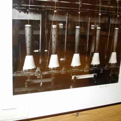 Spinning bobbins, Knox Mill