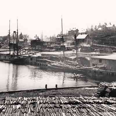 Rockport harbor lime sheds and kilns