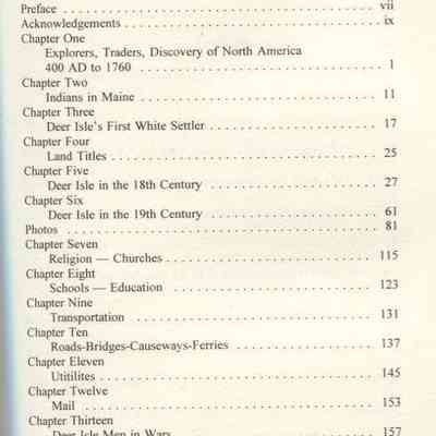 History of Deer Isle, Maine: Origformat: Book