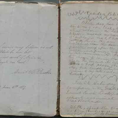 Diary of John Lymburner Locke (1832-1876) of Belfast and Camden, Maine: Copyright: No known copyright restrictions.; Origsize: 15 cm; Origformat: Manuscript; Resolution: 150 dpi