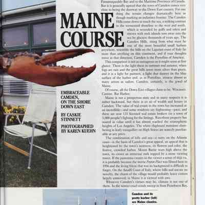"Maine Course"