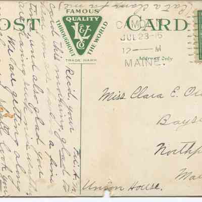 Bowley Collection Postcard 242 B