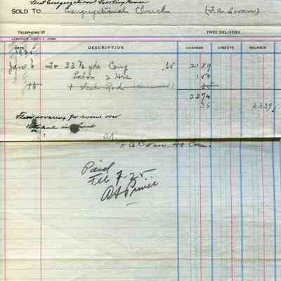 Billheads Collection 174