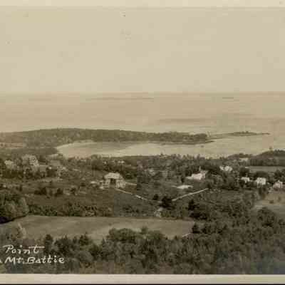 Sherman's Pt from Mt. Battie