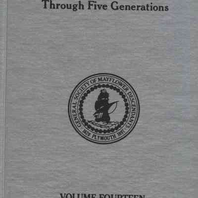 Mayflower Families Through Five Generations: Vol. 14 (Myles Standish)