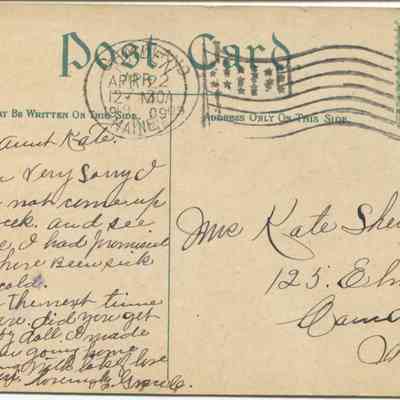 Bowley Collection Postcard 243 B