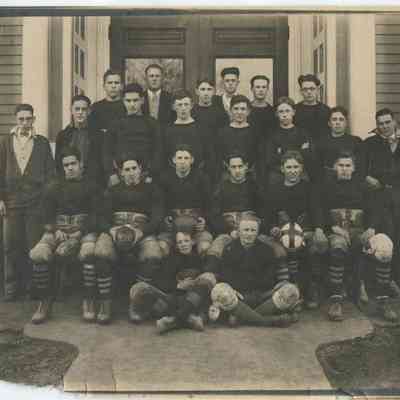 Camden High School football team circa 1930s: Origformat: Print-Photographic; Resolution: 400 dpi