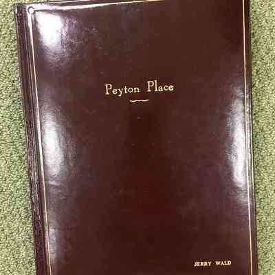 Peyton Place: Revised Shooting Final May 22, 1957