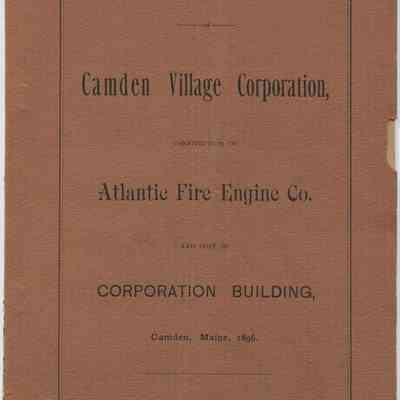 Charter and Bylaws of Camden Village Corporation