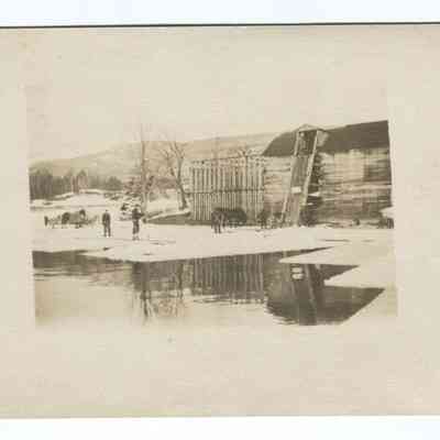 Ice harvesting and shed near Camden: Origformat: Other; Resolution: 150