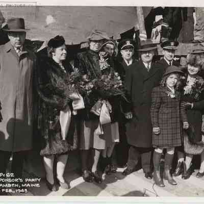 Sponsor's Party at Camden shipyard