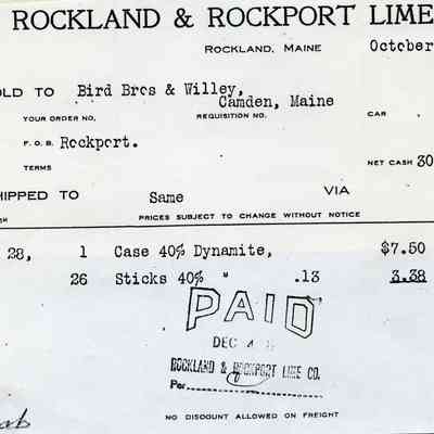 Billheads Collection 182