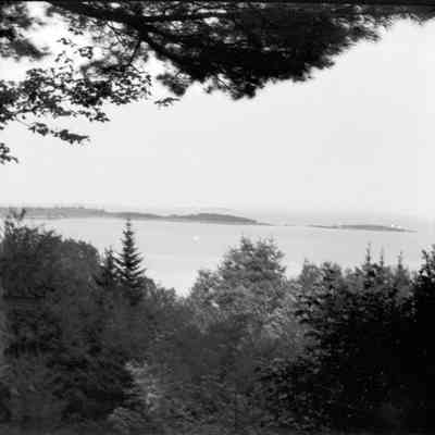 View of Indian Island from Ballard Park