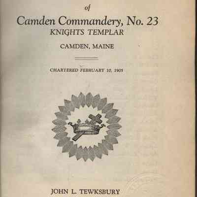History of Camden Commandery