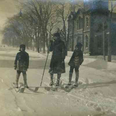 Three Boys Winter 1899