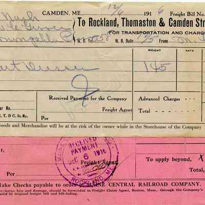 Billheads Collection 184