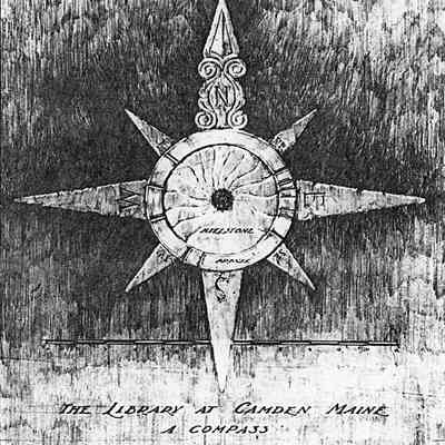 The Library at Camden Maine - A Compass