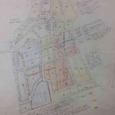 [Map of Lake City lots 1887-1938]